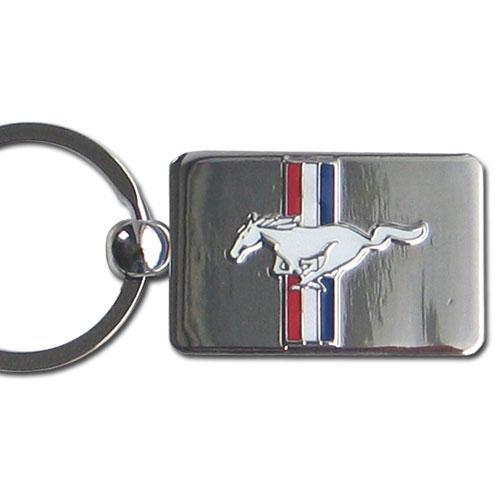 Licensed Collectibles - Mustang Chrome Key Chain-Missing-JadeMoghul Inc.