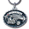 Licensed Sports Accessories - Born to be Free Motorcycle Metal Key Chain with Enameled Details-Key Chains,Sculpted Key Chain,Enameled Key Chain-JadeMoghul Inc.