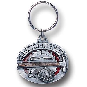 Licensed Sports Accessories - Carpenter Metal Key Chain with Enameled Details-Key Chains,Sculpted Key Chain,Enameled Key Chain-JadeMoghul Inc.