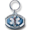 Licensed Sports Accessories - Emergency Medical Technician Metal Key Chain with Enameled Details-Key Chains,Sculpted Key Chain,Enameled Key Chain-JadeMoghul Inc.