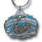 Licensed Sports Accessories - I'd Rather Be Hunting Metal Key Chain with Enameled Details-Key Chains,Sculpted Key Chain,Enameled Key Chain-JadeMoghul Inc.