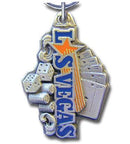 Licensed Sports Accessories - Las Vegas Metal Key Chain with Enameled Details-Key Chains,Sculpted Key Chain,Enameled Key Chain-JadeMoghul Inc.