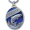 Licensed Sports Accessories - Oregon Trout Metal Key Chain with Enameled Details-Key Chains,Sculpted Key Chain,Enameled Key Chain-JadeMoghul Inc.