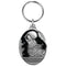 Licensed Sports Accessories - Wyoming Wolf Metal Key Chain with Enameled Details-Key Chains,Sculpted Key Chain,Enameled Key Chain-JadeMoghul Inc.