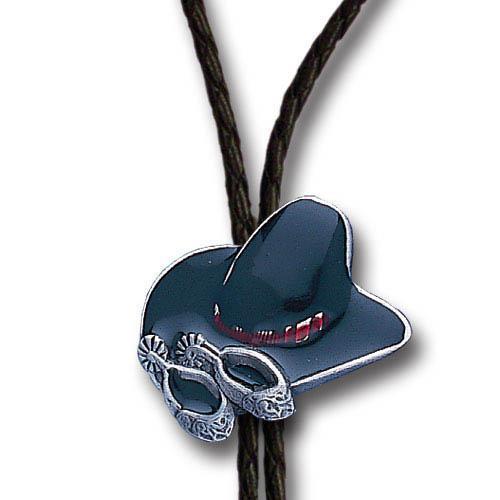Licensed Sports Originals - Bolo - Enameled Cowboy Hat and Spurs-Jewelry & Accessories,Bolo Ties,Siskiyou Originals Bolo Ties-JadeMoghul Inc.