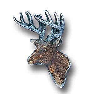 Licensed Sports Originals - Collector Pin - Deer Head-Jewelry & Accessories,Lapel Pins,Siskiyou Originals Lapel Pins-JadeMoghul Inc.