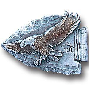 Licensed Sports Originals - Collector Pin - Eagle on Arrowhead-Jewelry & Accessories,Lapel Pins,Siskiyou Originals Lapel Pins-JadeMoghul Inc.