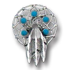 Licensed Sports Originals - Collector Pin - Indian Feathers-Jewelry & Accessories,Lapel Pins,Siskiyou Originals Lapel Pins-JadeMoghul Inc.