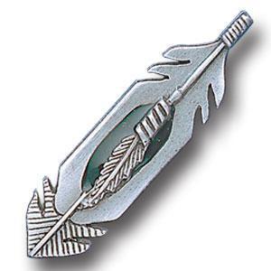 Licensed Sports Originals - Collector Pin - Large and Small Feather-Jewelry & Accessories,Lapel Pins,Siskiyou Originals Lapel Pins-JadeMoghul Inc.