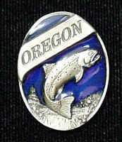 Licensed Sports Originals - Collector Pin - Oregon Trout-Jewelry & Accessories,Lapel Pins,Siskiyou Originals Lapel Pins-JadeMoghul Inc.