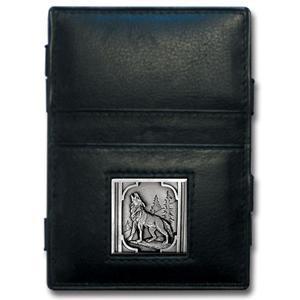 Licensed Sports Originals - Jacob's Ladder Howling Wolf Wallet-Wallets & Checkbook Covers,Jacob's Ladder Wallets,Siskiyou Originals Jacob's Ladder Wallets-JadeMoghul Inc.
