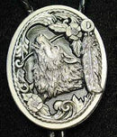 Licensed Sports Originals - Large Bolo - Wolf Head (Diamond Cut)-Jewelry & Accessories,Bolo Ties,Siskiyou Originals Bolo Ties-JadeMoghul Inc.