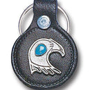 Licensed Sports Originals - Leather Keychain - Southwest Eagle-Key Chains,Leather Key Chains,Siskiyou Originals Leather Key Chains-JadeMoghul Inc.