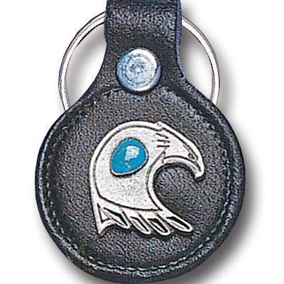 Licensed Sports Originals - Leather Keychain - Southwest Eagle-Key Chains,Leather Key Chains,Siskiyou Originals Leather Key Chains-JadeMoghul Inc.