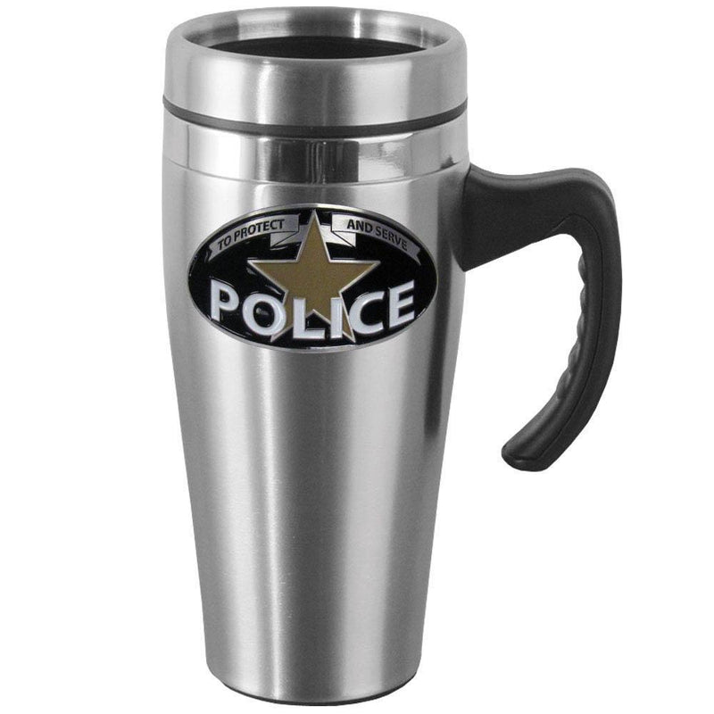 Licensed Sports Originals - Police Steel Travel Mug-Major Sports Accessories-JadeMoghul Inc.