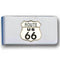 Licensed Sports Originals - Route 66 Money Clip-Wallets & Checkbook Covers,Money Clips,Small Money Clips,Siskiyou Originals Small Money Clips-JadeMoghul Inc.