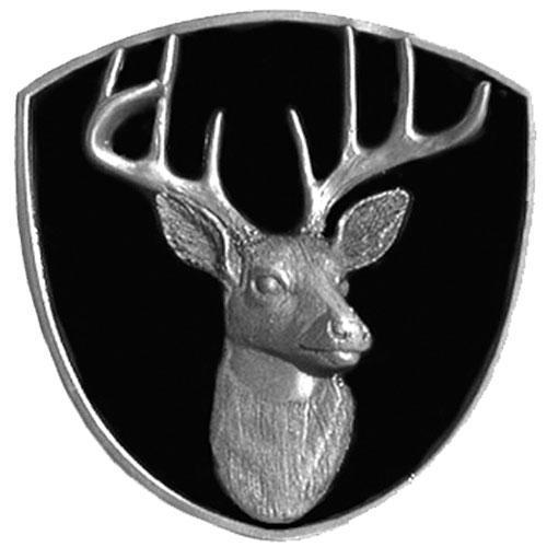 Licensed Sports Originals - Trophy White Tail Deer Hitch Cover-Automotive Accessories,Hitch Covers,Cast Metal Hitch Covers Class III,Siskiyou Originals Cast Metal Hitch Covers Class III-JadeMoghul Inc.