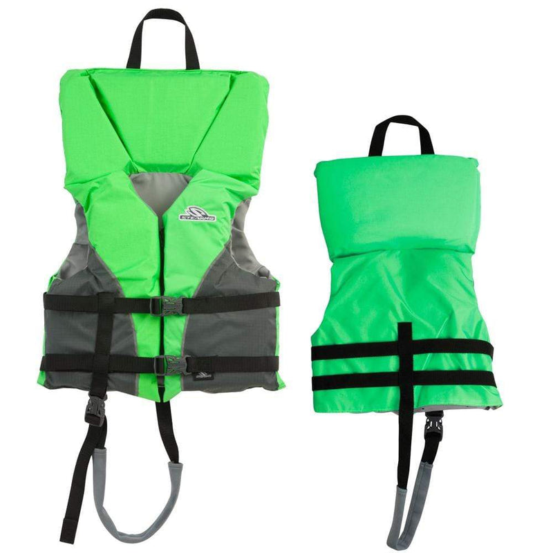 Life Vests Stearns Youth Heads-Up Life Jacket - 50-90lbs - Green [2000032674] Stearns