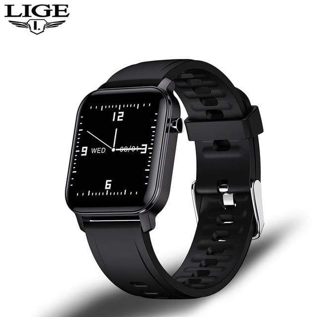 LIGE Women Smart Watch IP68 Waterproof 1.4" Full Touch Screen Sport Smart Watch Women Heart Rate Fitness Tracker Men smart watch AExp
