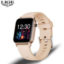 LIGE Women Smart Watch IP68 Waterproof 1.4" Full Touch Screen Sport Smart Watch Women Heart Rate Fitness Tracker Men smart watch AExp