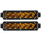 Light Bars RIGID Industries 6" SR-Series SAE Compliant Fog Light - Black w/Yellow Light [906704] RIGID Industries