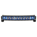 Light Bars RIGID Industries Radiance+ 20" Curved Blue Backlight Black Housing [32001] RIGID Industries