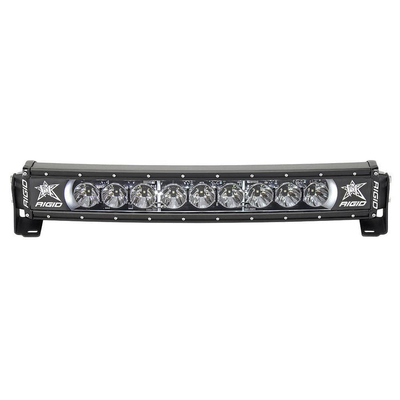 Light Bars RIGID Industries Radiance+ 20" Curved White Backlight Black Housing [32000] RIGID Industries