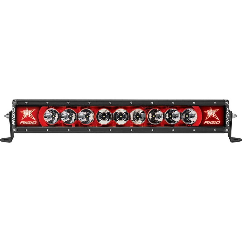 Light Bars RIGID Industries Radiance+ 20" Red Backlight Black Housing [220023] RIGID Industries