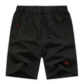 Light Casual Shorts For Men-Black Red Brand-XL-JadeMoghul Inc.