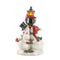 Cheap Home Decor Light Post Snowman Figurine