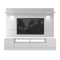Lighting LED Lighting - White Gloss TV Stand and Floating Wall TV Panel with LED Lights HomeRoots