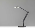 Lighting Light Lamp - 8.5" X 32" X 32.5" Black Metal LED Desk Lamp HomeRoots