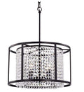 Lighting Vanity Lights - Phodra Antique Bronze 16-inch Round Pendant HomeRoots
