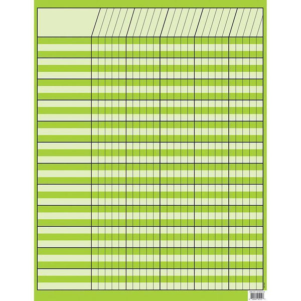 LIME GREEN INCENTIVE CHART-Learning Materials-JadeMoghul Inc.