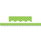 LIME MINI POLKA DOTS BORDER TRIM-Learning Materials-JadeMoghul Inc.