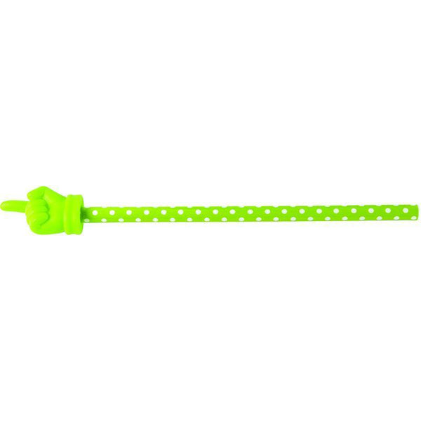 LIME POLKA DOTS HAND POINTER-Learning Materials-JadeMoghul Inc.