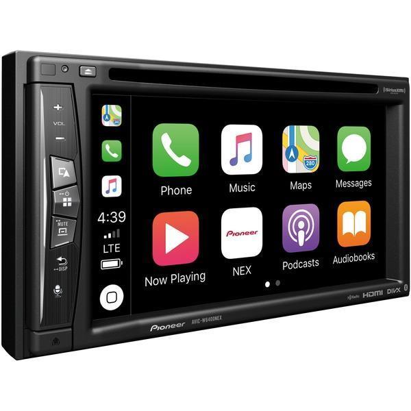 Limited Edition 6.2" Double-DIN In-Dash NEX Navigation DVD Receiver with Bluetooth(R), HD Radio(TM), SiriusXM(R) Ready & Wireless Connectivity for Android(TM) Auto & Apple CarPlay(TM)-GPS A/V Receivers-JadeMoghul Inc.