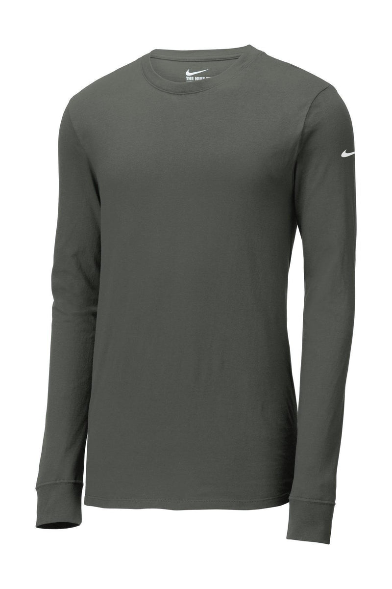 Limited Edition Nike Core Cotton Long Sleeve Tee. NKBQ5232-T-Shirts-Anthracite-2XL-JadeMoghul Inc.