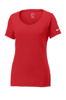 Limited Edition Nike Ladies Core Cotton Scoop Neck Tee. NKBQ5236-Ladies-Gym Red-2XL-JadeMoghul Inc.