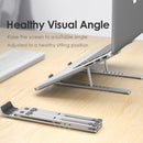 LINGCHEN Laptop Stand for MacBook Pro Notebook Stand Foldable Aluminium Alloy Tablet Stand Bracket Laptop Holder for Notebook JadeMoghul Inc. 