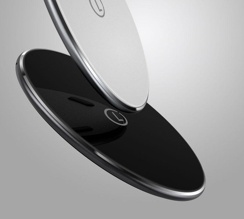 LINGCHEN Qi Wireless Charger For Samsung Galaxy S8 S9 Fast Wireless Charging For iPhone 8 9 X Wireless Charger For Mobile Phone-Wireless Charger-Black-JadeMoghul Inc.
