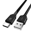 LINGCHEN USB Type C Cable for Samsung Gaxaly S8 S9 Fast Charging Data Cable For samsung S9 USB Type-c Cable for HUAWEI usb-c-Black-0.25M-JadeMoghul Inc.