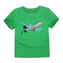 Little Bitty boys t-shirt for girls airplane kids t shirts baby boy t shirt children kids T shirt child boys t shirt kids tee-TTR1-3T-JadeMoghul Inc.