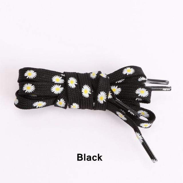 Little Daisies Shoelaces Cartoon Printing Fashion Unisex Flat Shoe laces High-top Canvas Sneakers Shoelace AF1 Sports Shoelaces JadeMoghul Inc. 