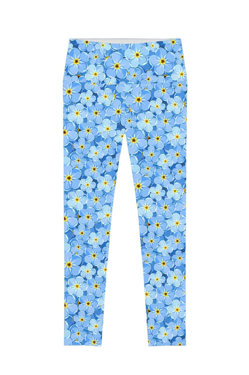 Little Forget-Me-Not Lucy Performance Leggings - Women-Forget-Me-Not-XS-Blue-JadeMoghul Inc.