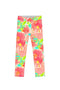 Little Good Idea Lucy Cute Bright Floral Print Leggings - Girls-Good Idea-18M/2-Pink/Green-JadeMoghul Inc.