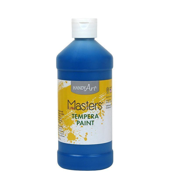 LITTLE MASTERS BLUE 16OZ TEMPERA-Arts & Crafts-JadeMoghul Inc.