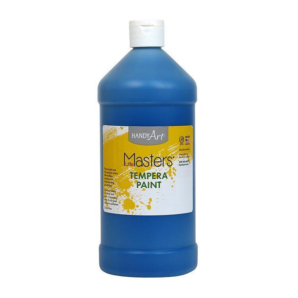 LITTLE MASTERS BLUE 32OZ TEMPERA-Arts & Crafts-JadeMoghul Inc.