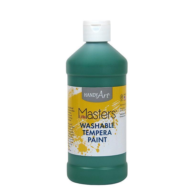 LITTLE MASTERS GREEN 16OZ WASHABLE-Arts & Crafts-JadeMoghul Inc.