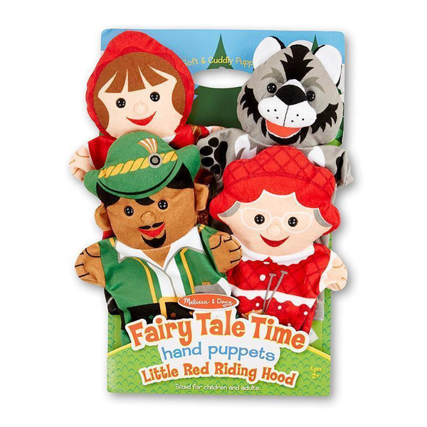 LITTLE RED RIDING HOOD HAND PUPPETS-Toys & Games-JadeMoghul Inc.
